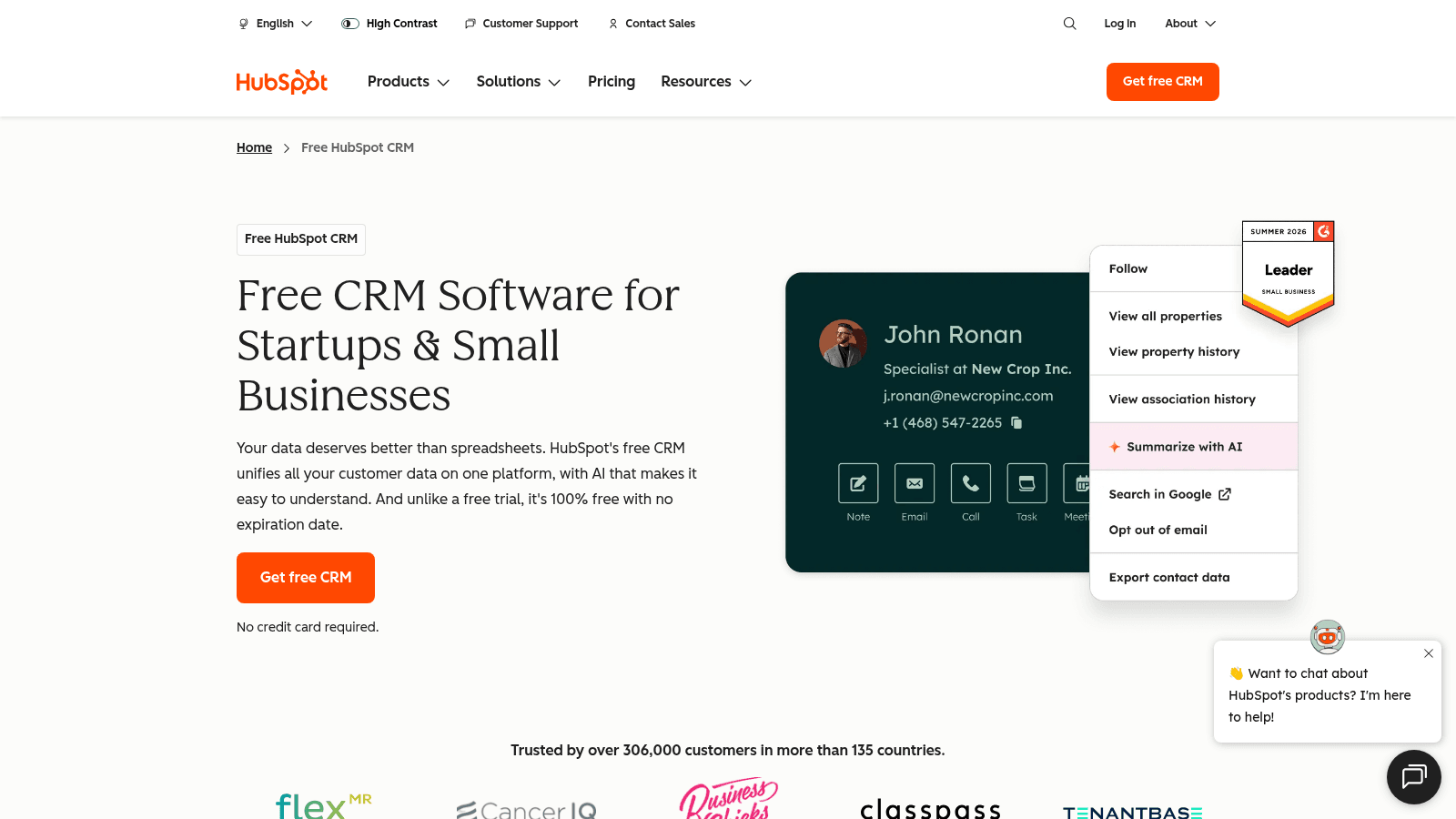 HubSpot as a top CRM Twitter tool
