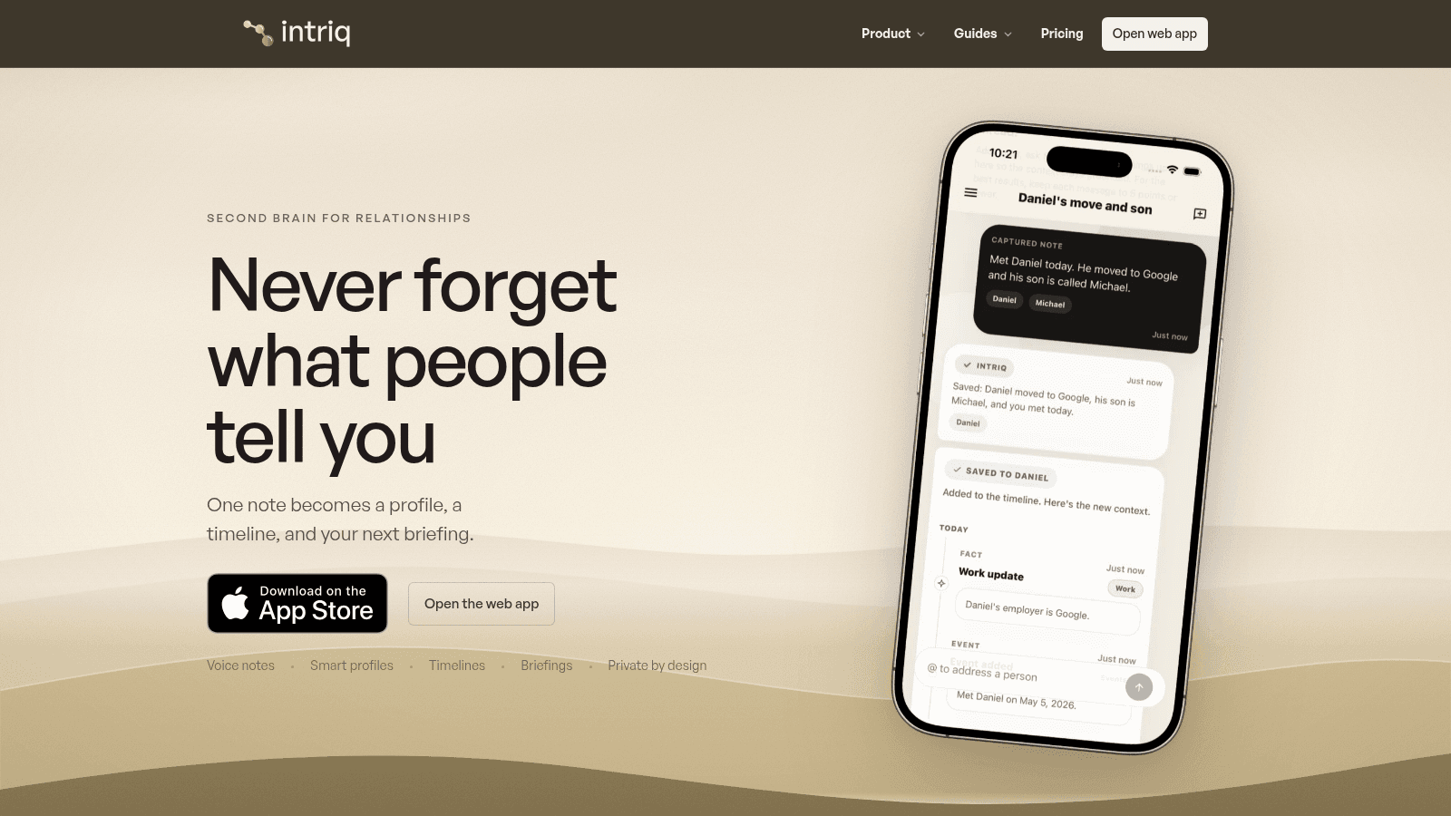 Intriq as a top CRM for networking