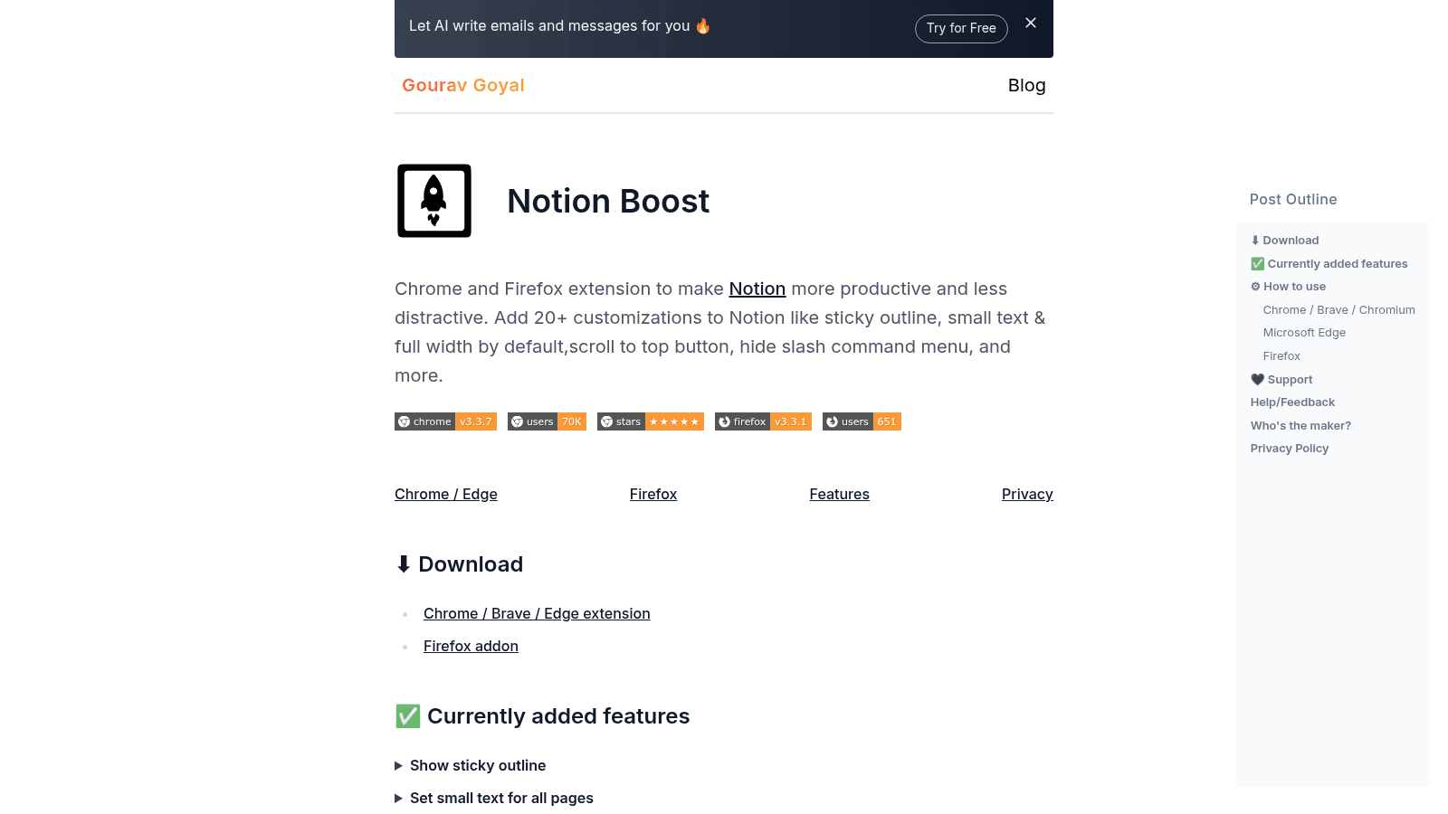 Notion Boost as a top Notion add on